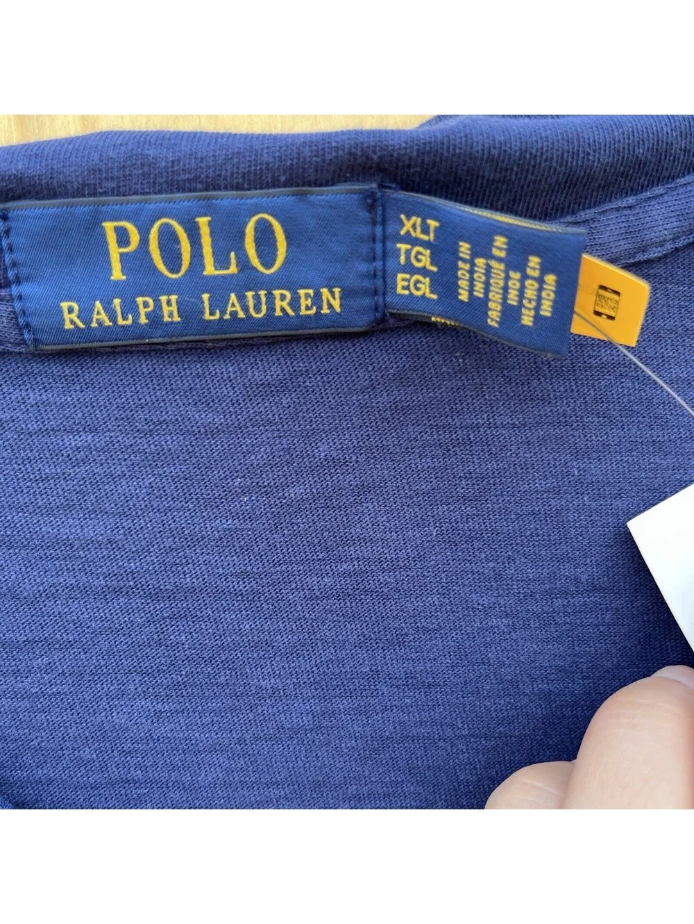 NEW - Ralph Lauren Classics Polo Shirt Big & Tall Mens Size XLT - Navy $138 MSRP